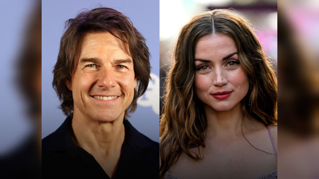 Tom Cruise dan Ana de Armas. [Instagram]
